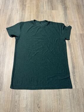 Beyond Yoga Men's Forest Green Crewneck Tee